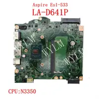 在飛比找蝦皮購物優惠-La-d641p N3350 CPU筆記本主板適用於宏碁As