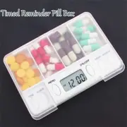 Pill Storage Box, Electronic Timer, Medicine Reminder, Pill Organizer, Medicine Containe