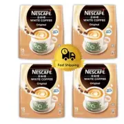 Nescafe White Coffee Original 4 Packs x 15 sticks Malaysia Coffee Fast Shipping