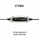 【CTEK】US 0.8 智慧型電瓶充電器(適用各式汽/輕油電/露營車/遊艇、鉛酸電瓶、充電器)