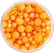 Sprinks Pastel Bubble Bubble Sprinkles - Edible Cake Decorations | Christmas Baking Decorations | Holiday Cupcake Toppers | Sugar Sprinkles for Cake | Dessert & Cupcake Sprinkles | 500g, Peach