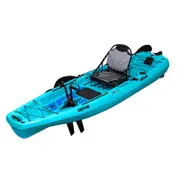 Modular Pedal Drive Fishing Kayak Canoe Boat for Saltwater Freshwater - Blue - Blue