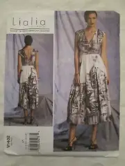 Vogue 1402 Lialia by Julia Alarcon American Designer Dress Pattern Easy Sz 6-14