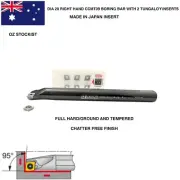 Boring Bar 20mm with free 2 Tungaloy Insert chatter free finish CCMT09