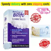 Retainer Brite -Cleaner Tablets for Invisalign, Mouth Guard Cleaning Tablets 120