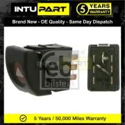 Fits Vauxhall Corsa 1992-2000 IntuPart Hazard Light Switch #1 9138045
