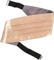 [BESTYASH] Tuxedo Cummerbund for Men Waist Band Color Elegant Costume Accessory for Weddings and Formal Events Comfortable Fit for Special Occasions