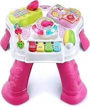 VTech Sit-to-Stand Learn & Discover Table, Pink