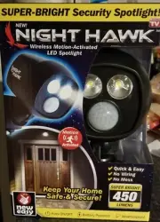 AS SEEN ON TV! NIGHTHAWK 450 LUMENS