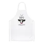 Cow I Get Moody Without Tea Chefs Apron Animal Lady Grumpy Joke Funny Cooking