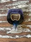 Purple Black Ombre Wine Glass Resin Bottle Opener with Fridge Magnet Bar Accesso