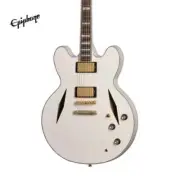 Epiphone Emily Wolfe "White Wolfe" Sheraton Semi-Hollow Electric Guitar w/ Case