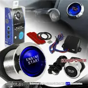 Car Engine Key Blade Push Start Button RFID Engine Lock Ignition Keyless Entry System Go Push Button Engine Start Stop Immobilizer