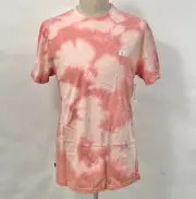 Obey Men's T-Shirt Jumble Lo-Fi Rose Bleach Tie Dye Size M NWT Andre Eyes