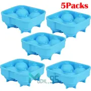 Lot ICE Balls Maker Round Sphere Tray Mold Cube Whiskey Ball Cocktails Silicone