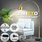 Emitto Modern LED Floor Lamp Stand Reading Light Adjustable Indoor Marble Base