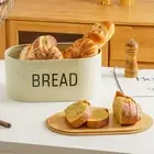 Large Capacity Bread Bin Keeper Bread Storage Container