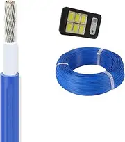 328FT Double-Layer Insulated Electronic Wire 26AWG-16AWG Tinned Copper Electronic Wire Double-Layer PVC Insulated Electronic Wire Suitable for Electronic Wiring, Lighting Fixtures(17AWG)
