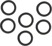 6pcs Scissor Ring Handheld Shear Adjuster for Men Multifunctional Gardening Thumb Pliers Moistener Scissors Finger Rings Hair Shears Finger Grips Cuticle Sharpener Black