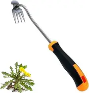Gardening Hand Weed Cutter, Premium Stainless Steel Weeding Rake, Heavy Duty Garden Tool, for Efficient Weed Removal, Ergonomic Gardening Shovel, Ideal for Outdoor & Veggie Patches