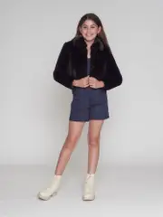Romance the Label Run Wild Fur Jacket
