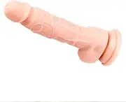 Amazing Adullt Funny Toy Massager Waterproof adullt Toy 7.1 inch Soft Dill Double Hardness Liquid Silicone