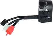 Motorcycle Switches Motorbike Horn Button Turn Signal Electric Fog Lamp Start Handlebar Controller Switch for Nmax 2020 Motorcycle Accessories(Right)