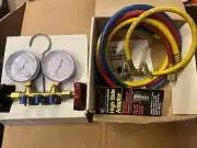 Interdynamics Professional Air Conditioning Manifold Gauge Set