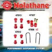 Rear Nolathane Suspension Bush Kit for MITSUBISHI TRITON ML MN 2WD 2006-2015