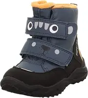 [Superfit] Glacier Gore-Tex Warm Lined Snow Boots, Black/Orange 0000