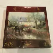 Thomas Kinkade Painter Of Light Sunday Outing 1000 Piece Puzzle SEALED