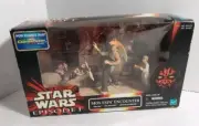 Star Wars Episode 1 Mos Espa Encounter Set w/CommTech Chip, Old Stock - Read