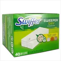 在飛比找樂天市場購物網優惠-現貨40片 美國原裝Swiffer Sweeper拖把干巾靜