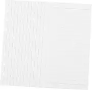 TEHAUX Organized Binder Paper 45 Sheets Loose Leaf Notebook Refills Smooth Writing Paper Planner Inserts