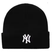 Unisex NY New York Yankees Baseball Plain Colour Beanie Warm Winter Knit Hat Cap