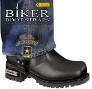 6" US Army Biker Boot Stirrups
