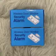 2 Pack HENDUN Wireless Remote Door Windows Open Alarms Magnetic Security Sensor