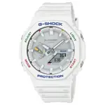 【柏儷鐘錶】CASIO G-SHOCK 八角手錶 藍芽連線 太陽能 黑黃 GA-B2100CY-1A