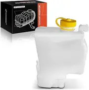 A-Premium Engine Coolant Overflow Recovery Reservoir Tank [with Cap] Compatible with Nissan Sentra 1991-1994, NX 1991-1993 - Front Side