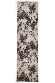Rembrandt Designer Rug Ivory Brown Runner Rug
