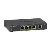 NETGEAR 5 Port Gigabit Ethernet PoE Switch 4 PoE Ports 63W Power Budget