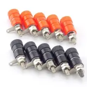 Banana Plugs Socket Connector Nickel Plated Binding Post Banana Plug Jack9011