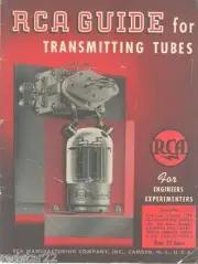 RCA Guide for Transmitting Tubes - Easy to Use on CD .pdf Great Reference!