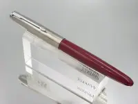 在飛比找Yahoo!奇摩拍賣優惠-極罕見全新未上墨 美國原廠 PARKER派克21型紅桿鋼筆