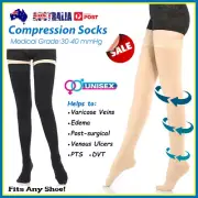 Compression Stockings 30-40 mmHg Medical Support Socks Women Men Varicose Relief