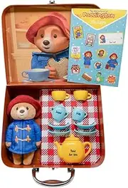 Paddington Bear Paddington TV Soft Toy & Tea Set in Suitcase