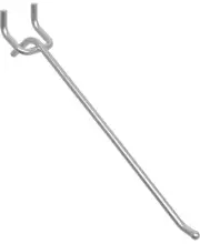 Pegboard Hooks 0.204'' Diameter 10 inch Silver Metal Ball Ending GardenTool 50PC