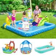 Bestway Kids Pool Above Ground Family Children Splash Play Pools Outdoor Toys