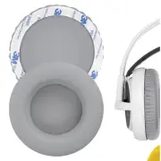 Geekria Protein Leather Ear Pads for SteelSeries Siberia V2 Headphones (Grey)