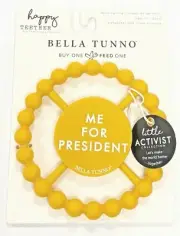 BELLA TUNNO Silicone Happy Teether ME FOR PRESIDENT Little Activist BPA PVC FREE